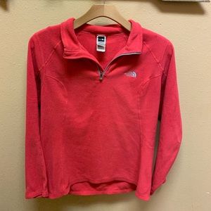 North Face Quarter Zip Sweater